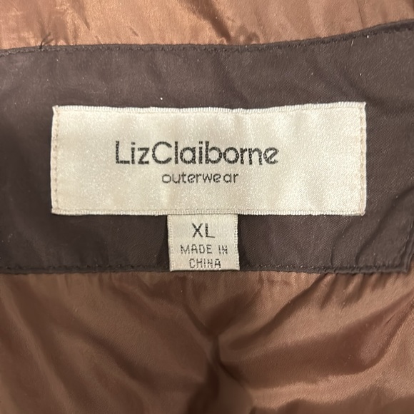 Liz Claiborne Quilted Jacket XL - Picture 5 of 6